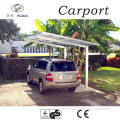 Polycarbonate and aluminum carport sticker for car parking